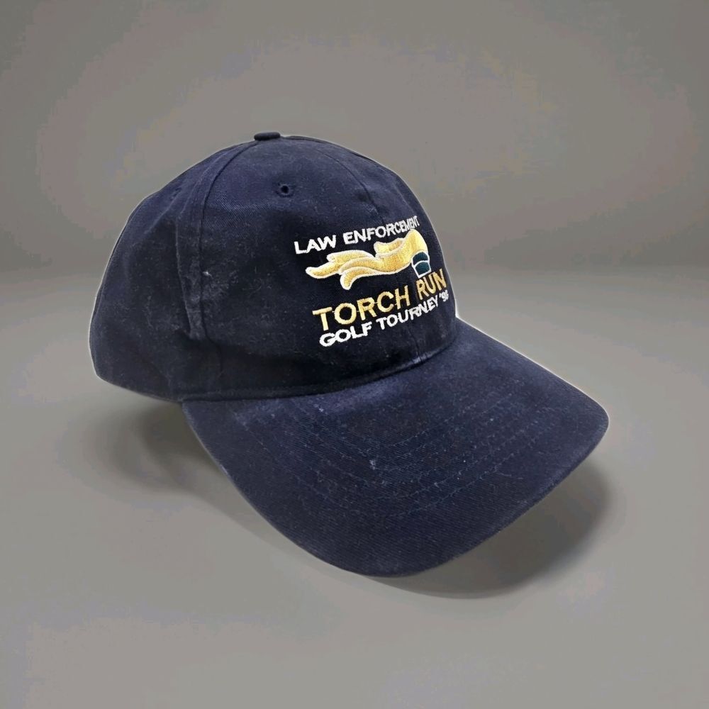 Law Enforcement Torch Run LETR Special Olympics Golf Tourney Vintage 1998 Hat